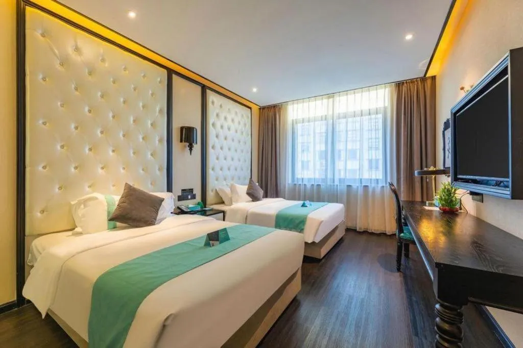 Bed in Xana Hotelle Nanchang Tengwang Pavilion Qingshan Road Metro Station