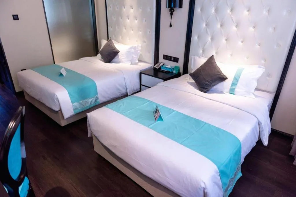 Bed in Xana Hotelle Nanchang Tengwang Pavilion Qingshan Road Metro Station