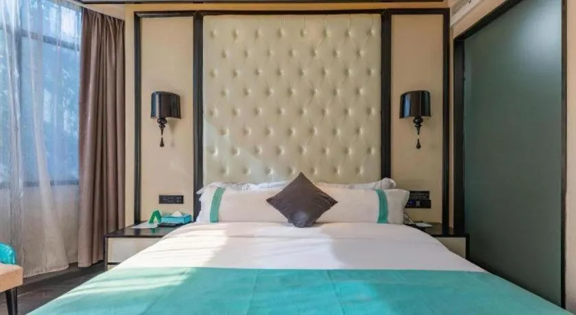 Bed in Xana Hotelle Nanchang Tengwang Pavilion Qingshan Road Metro Station