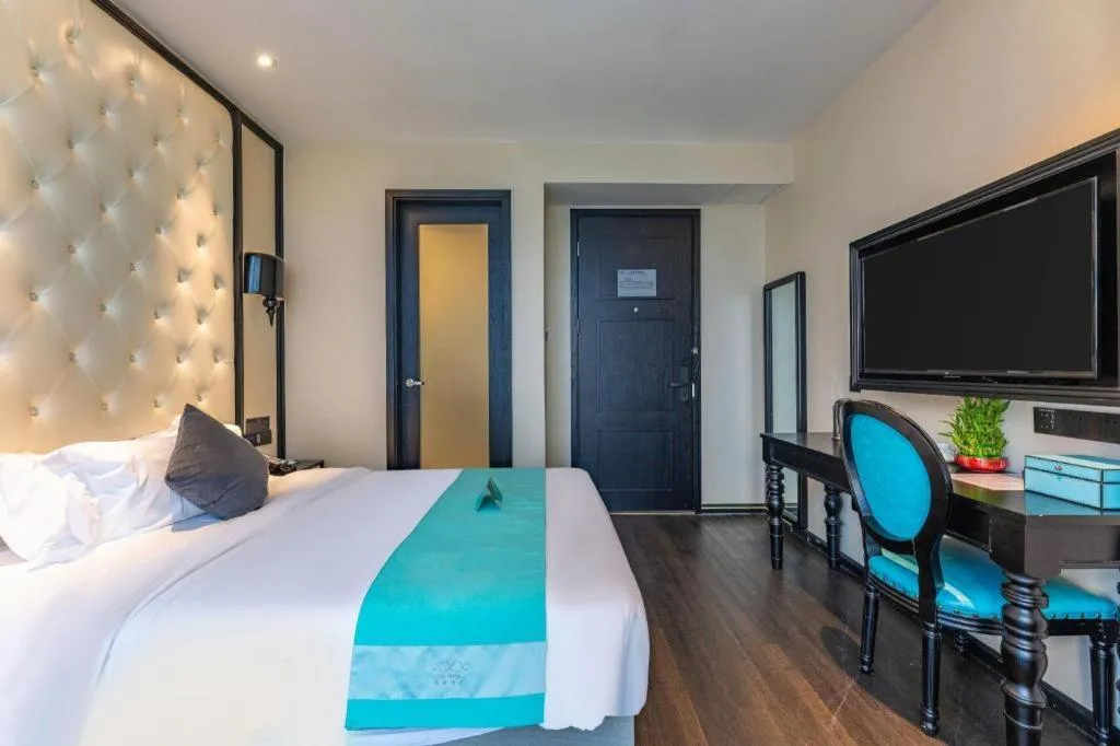 Bed in Xana Hotelle Nanchang Tengwang Pavilion Qingshan Road Metro Station