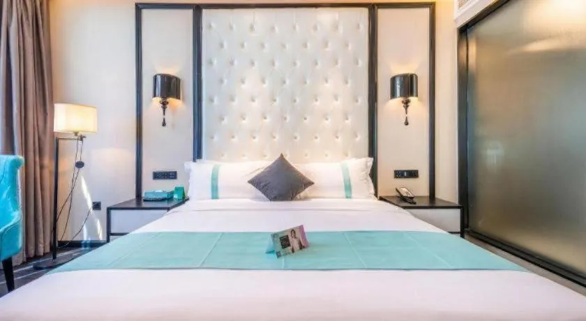 Bed in Xana Hotelle Nanchang Tengwang Pavilion Qingshan Road Metro Station