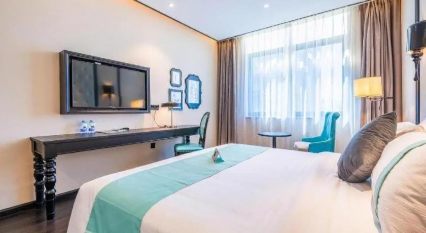 Bed in Xana Hotelle Nanchang Tengwang Pavilion Qingshan Road Metro Station