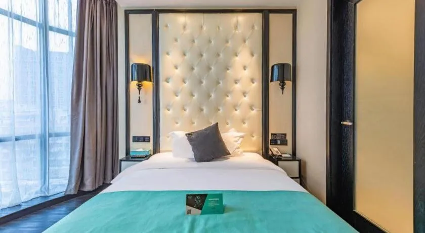 Bed in Xana Hotelle Nanchang Tengwang Pavilion Qingshan Road Metro Station