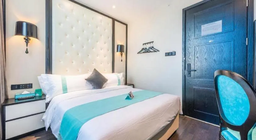 Bed in Xana Hotelle Nanchang Tengwang Pavilion Qingshan Road Metro Station