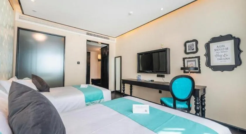 Bed in Xana Hotelle Nanchang Tengwang Pavilion Qingshan Road Metro Station