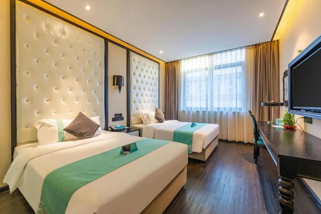 Bed in Xana Hotelle Nanchang Tengwang Pavilion Qingshan Road Metro Station