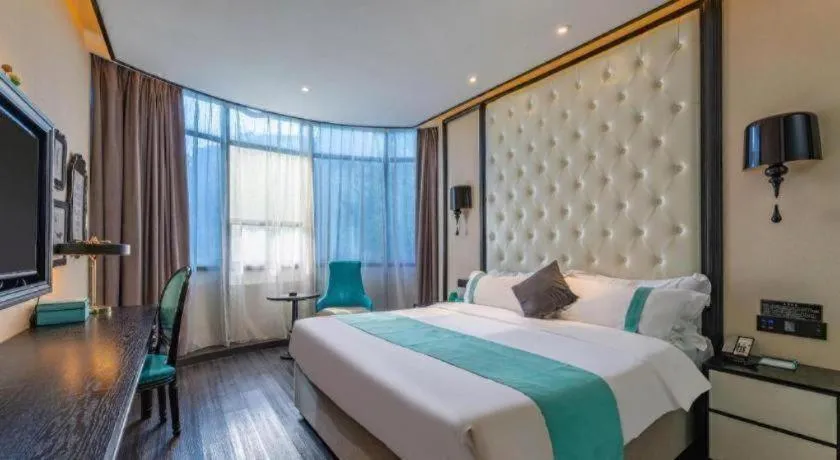 Bed in Xana Hotelle Nanchang Tengwang Pavilion Qingshan Road Metro Station