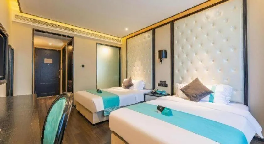 Bed in Xana Hotelle Nanchang Tengwang Pavilion Qingshan Road Metro Station