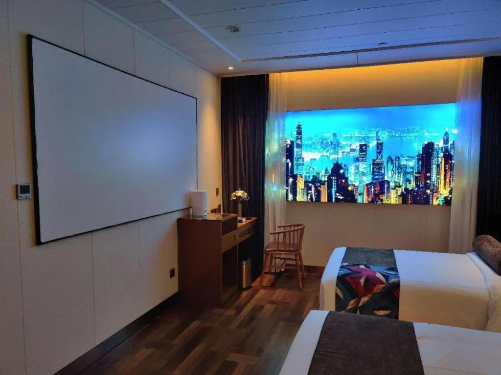 Bed in James Joyce Coffetel Anyang Railway Station Wenfeng Avenue Yinxu Scenic Spot