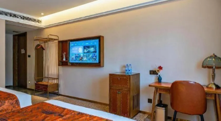 Bed in James Joyce Coffetel Tianjin Railway Station