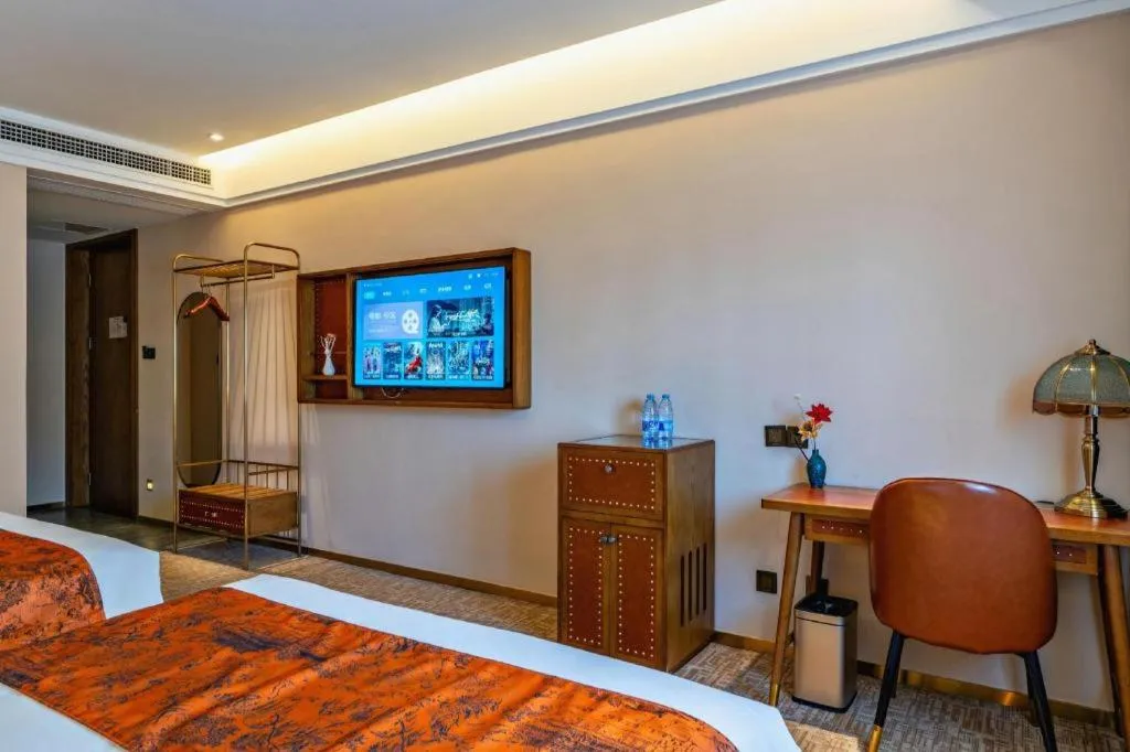 Bed in James Joyce Coffetel Tianjin Railway Station