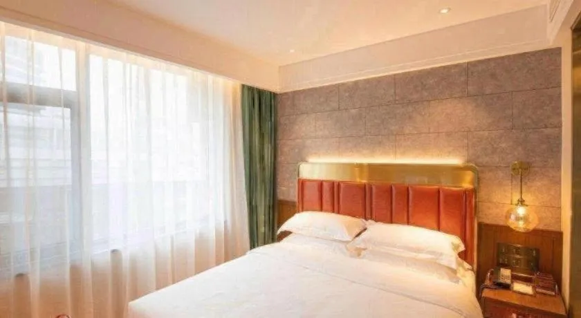 Bed in James Joyce Coffetel Tianjin Railway Station