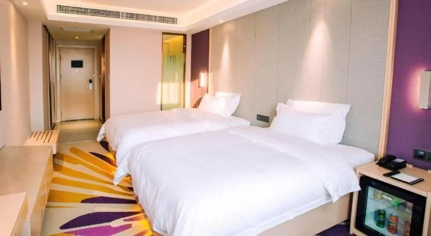 Bed in Lavande Hotels Jinzhong Youjian Pingyao