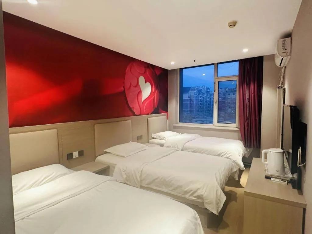 Bed in PAI Hotels Beijing Tongzhou Majuqiao