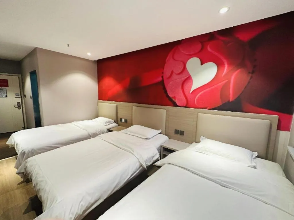 Bed in PAI Hotels Beijing Tongzhou Majuqiao