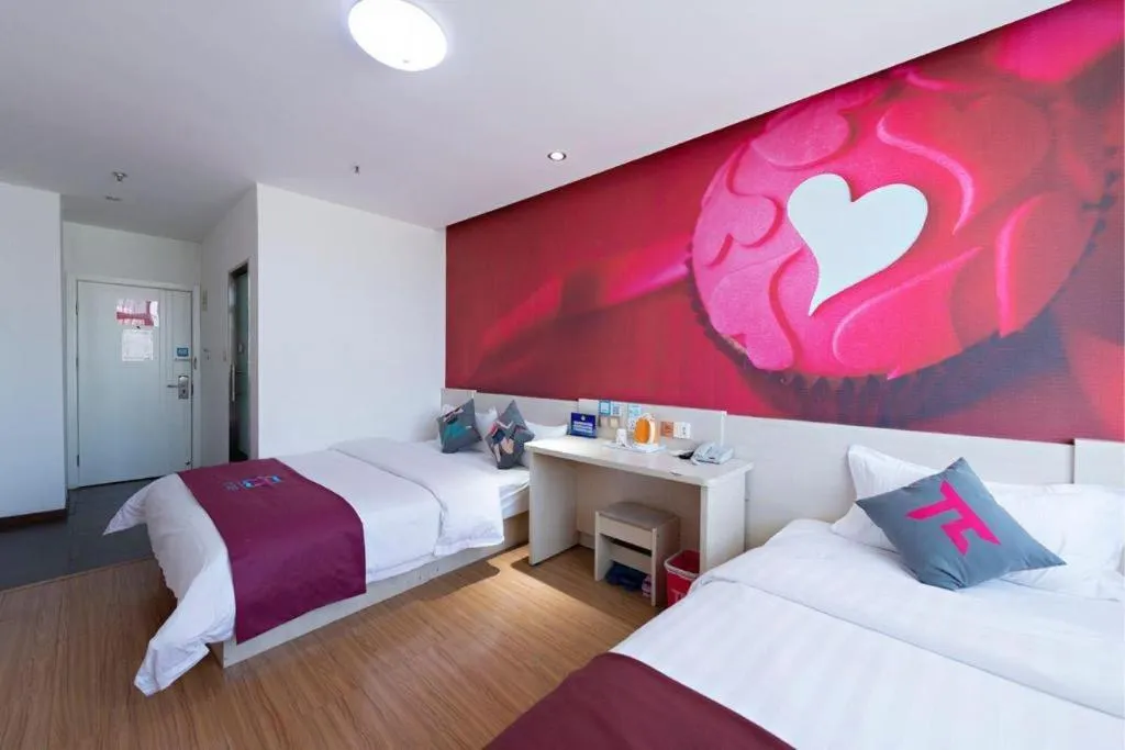 Bed in PAI Hotels Beijing Tongzhou Majuqiao