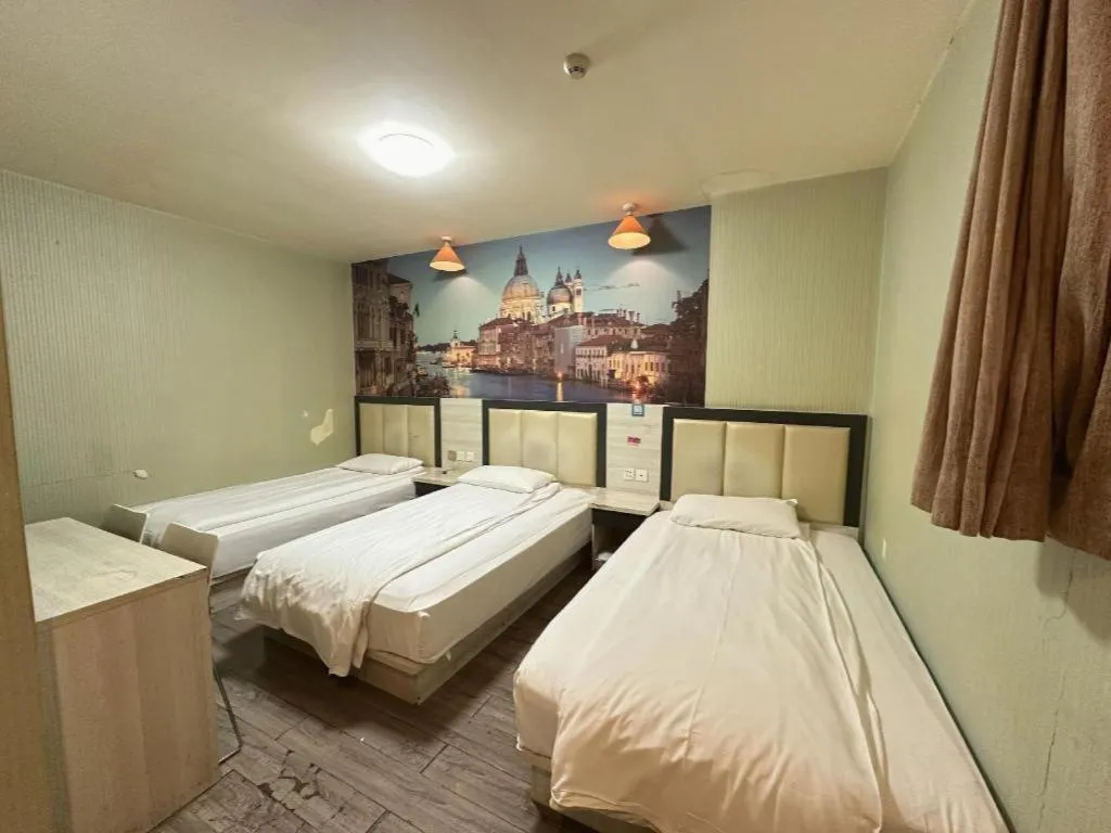 Bed in PAI Hotels Beijing Tongzhou Majuqiao