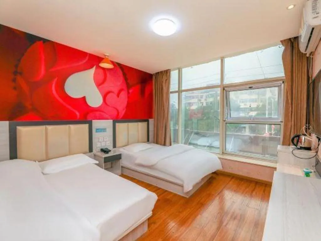 Bed in PAI Hotels Beijing Tongzhou Majuqiao