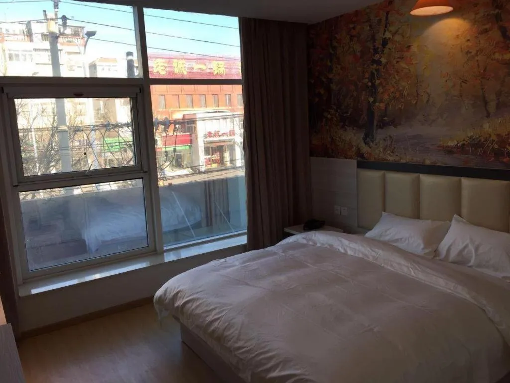 Bed in PAI Hotels Beijing Tongzhou Majuqiao