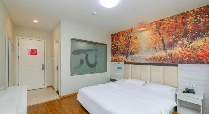 Bed in PAI Hotels Beijing Tongzhou Majuqiao