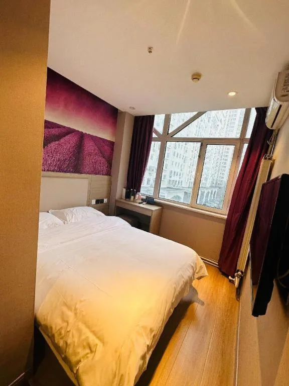 Bed in PAI Hotels Beijing Tongzhou Majuqiao