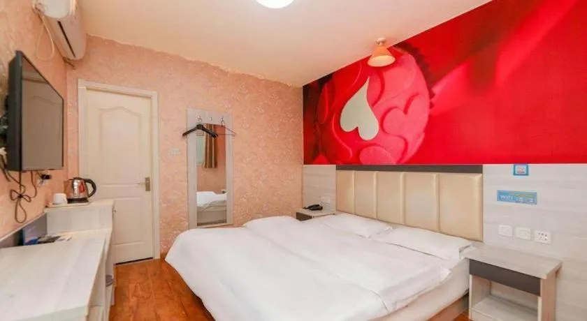 Bed in PAI Hotels Beijing Tongzhou Majuqiao