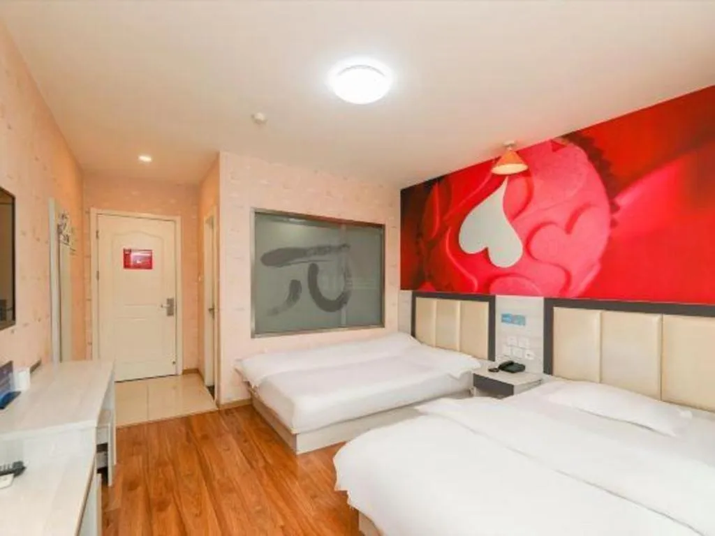 Bed in PAI Hotels Beijing Tongzhou Majuqiao