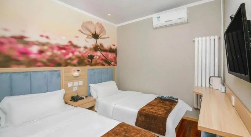 Bed in PAI Hotels Beijing Tongzhou Majuqiao