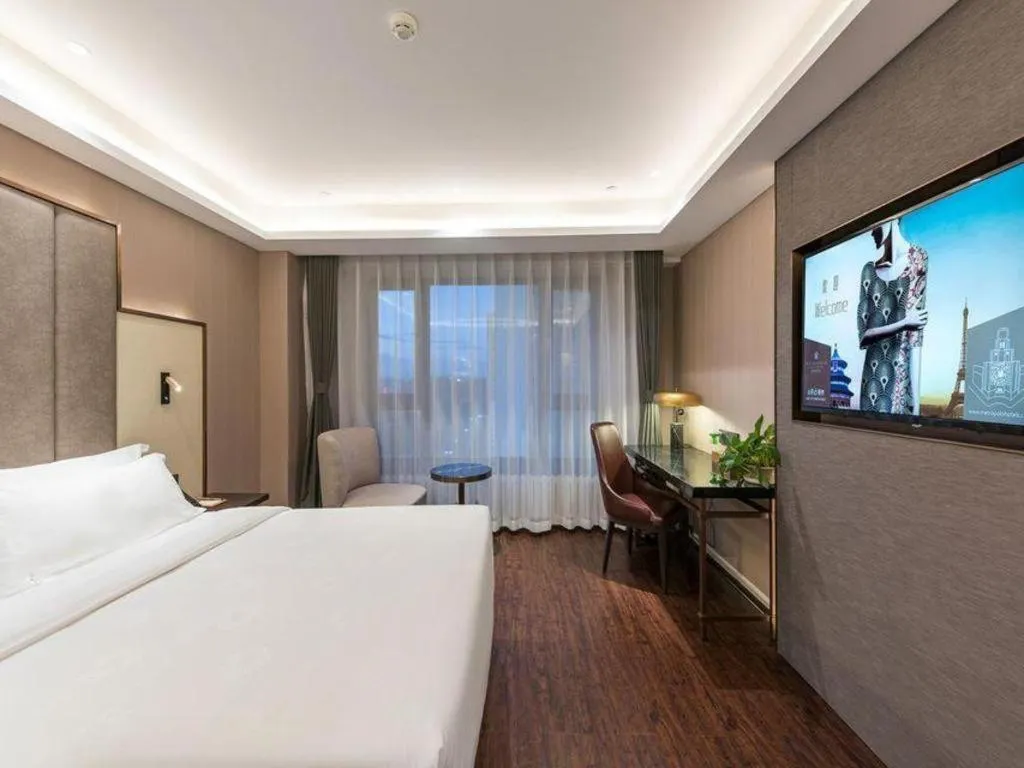 Bed in James Joyce Coffetel Harbin West High-speed Railway Station Wanda Plaza