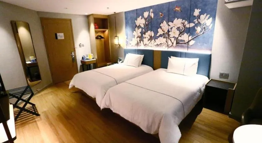 Bed in Magnotel Hengshui Lake Jizhou Middle School