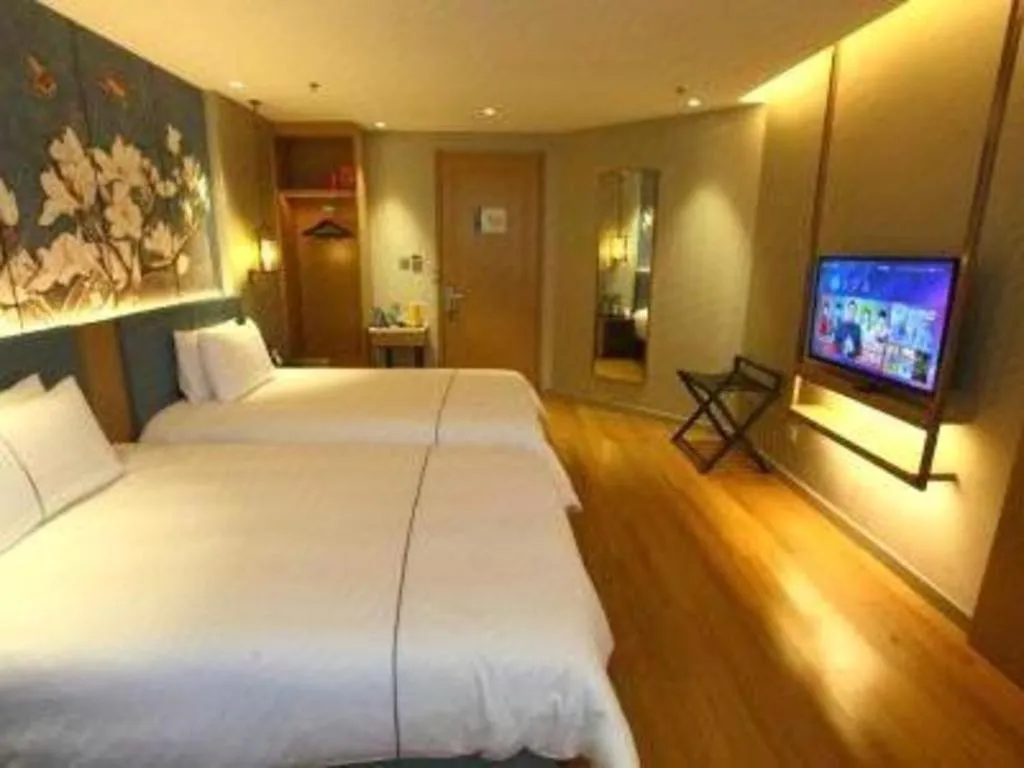 Bed in Magnotel Hengshui Lake Jizhou Middle School