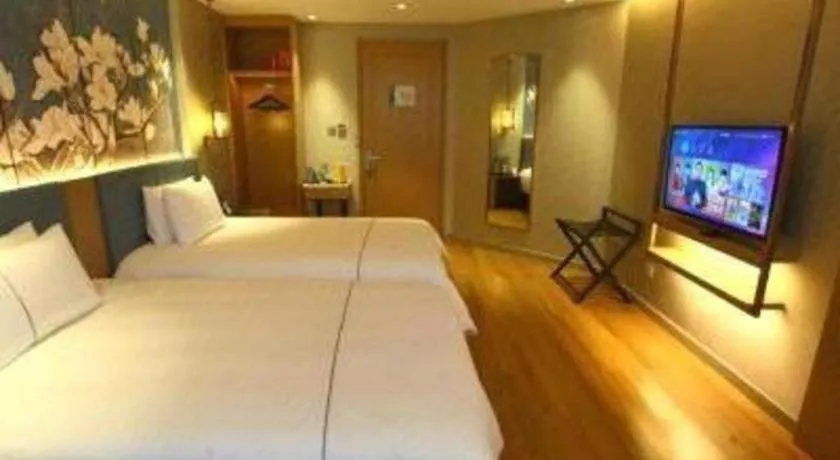 Bed in Magnotel Hengshui Lake Jizhou Middle School