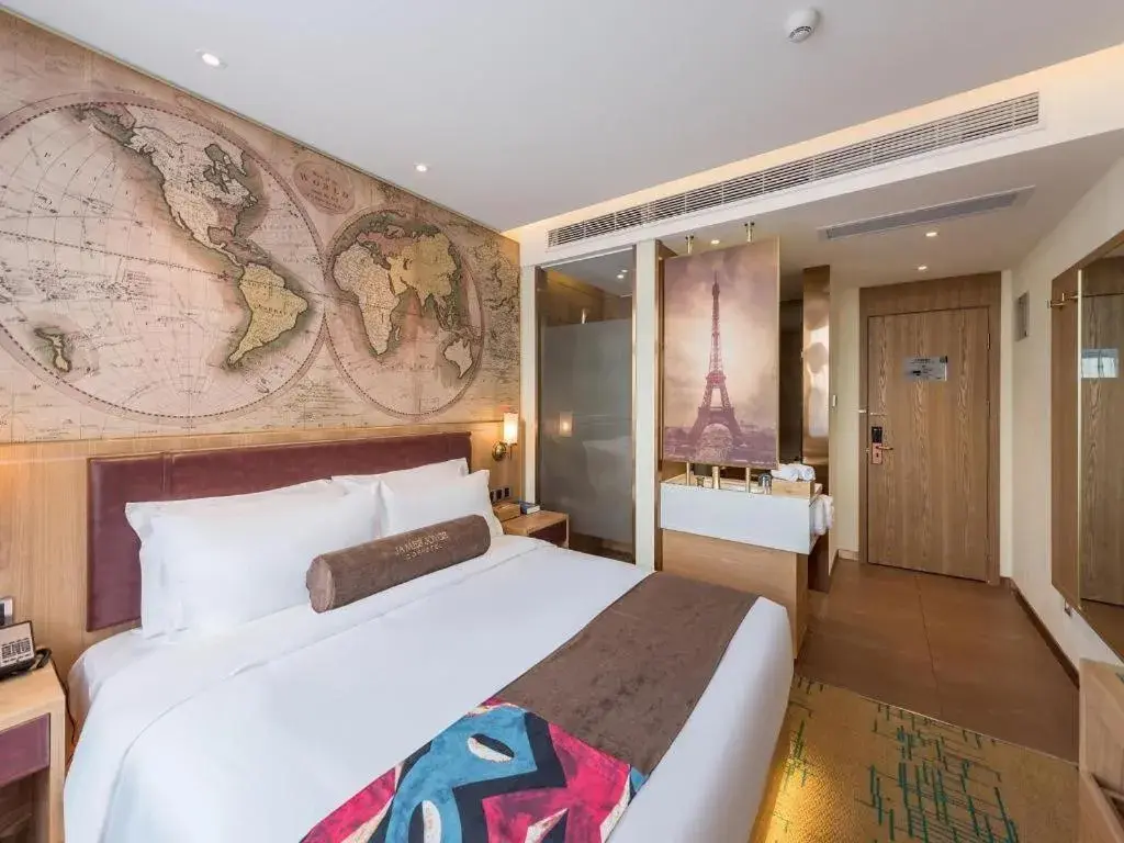 Bed in James Joyce Coffetel Tangshan Zunhua Film City Bed in James Joyce Coffetel Tangshan Zunhua Film City