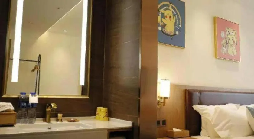 Bed in James Joyce Coffetel Tangshan Zunhua Film City