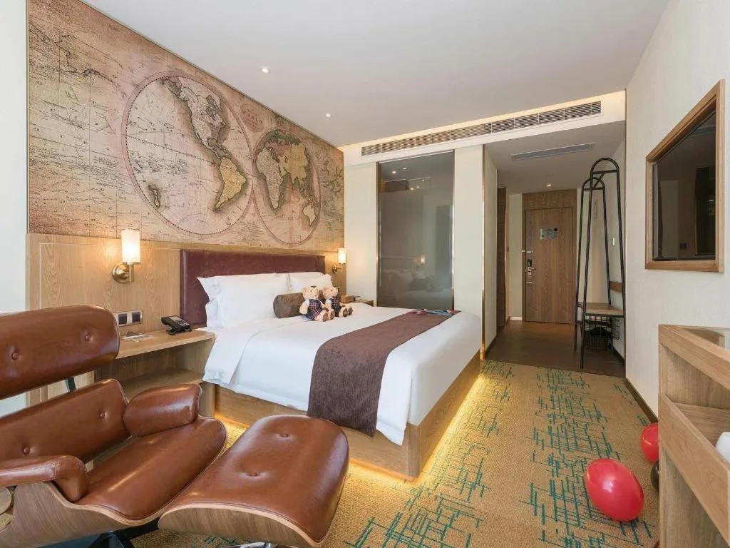 Bed in James Joyce Coffetel Tangshan Zunhua Film City