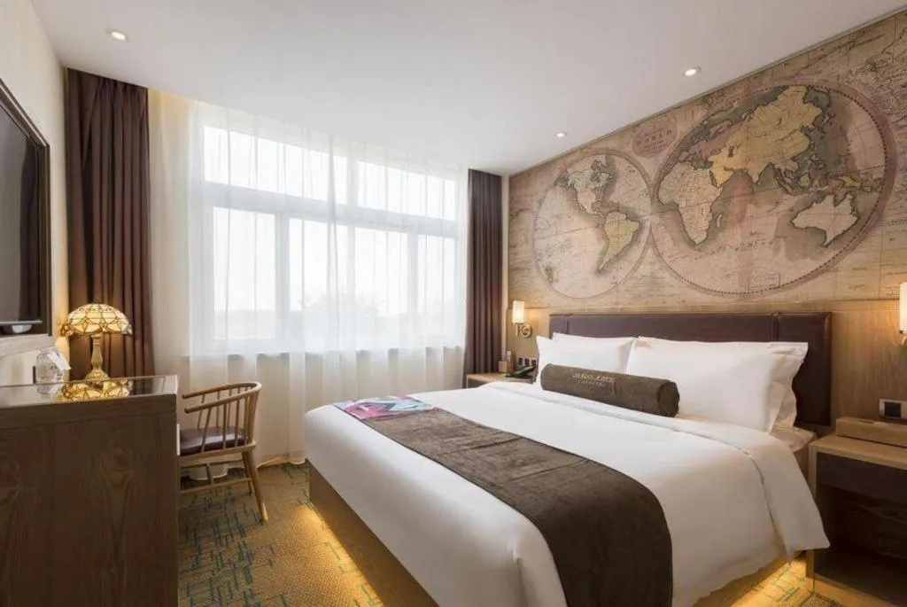 Bed in James Joyce Coffetel Tangshan Zunhua Film City