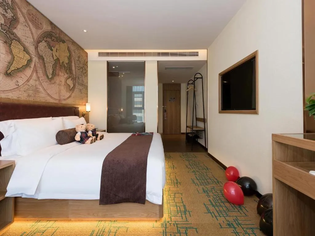 Bed in James Joyce Coffetel Tangshan Zunhua Film City