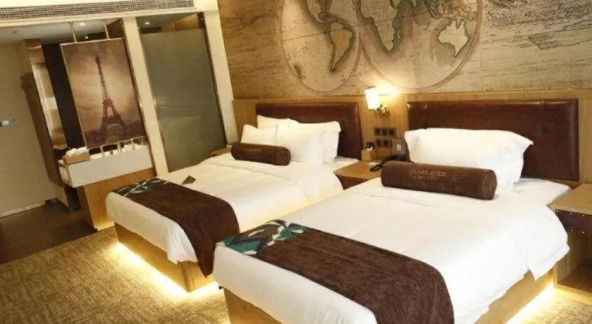 Bed in James Joyce Coffetel Tangshan Zunhua Film City