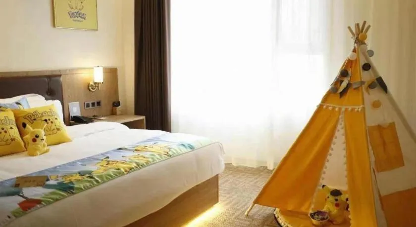 Bed in James Joyce Coffetel Tangshan Zunhua Film City