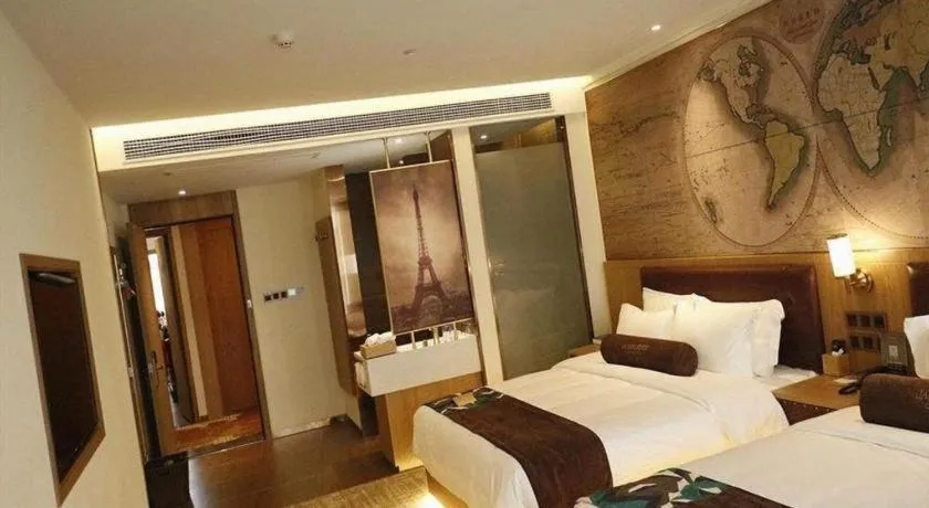 Bed in James Joyce Coffetel Tangshan Zunhua Film City