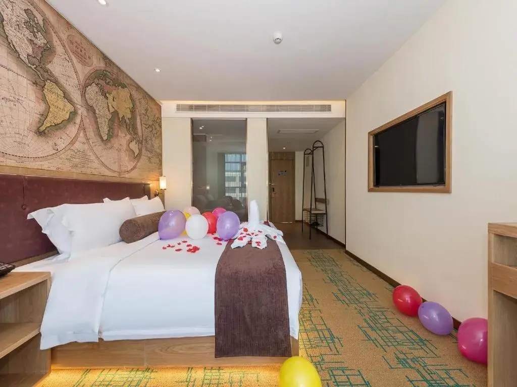 Bed in James Joyce Coffetel Tangshan Zunhua Film City Bed in James Joyce Coffetel Tangshan Zunhua Film City