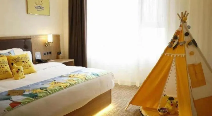 Bed in James Joyce Coffetel Tangshan Zunhua Film City