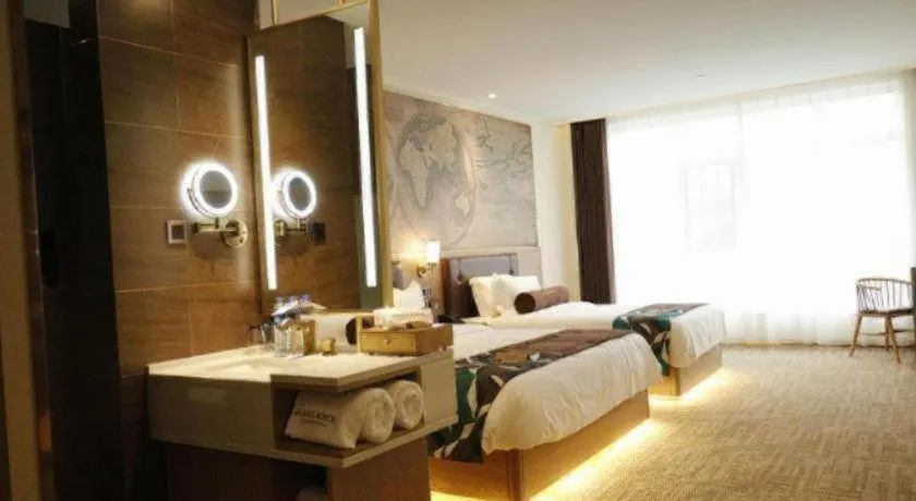 Bed in James Joyce Coffetel Tangshan Zunhua Film City