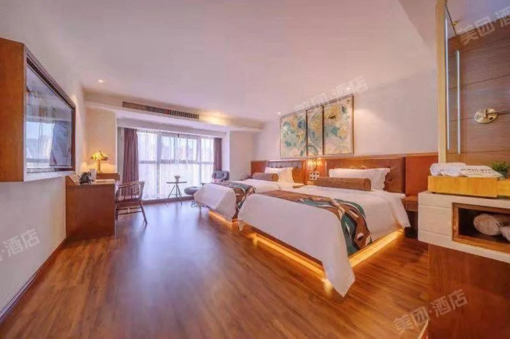 Bed in James Joyce Coffetel Wuhan Gutian Er Road Metro Station