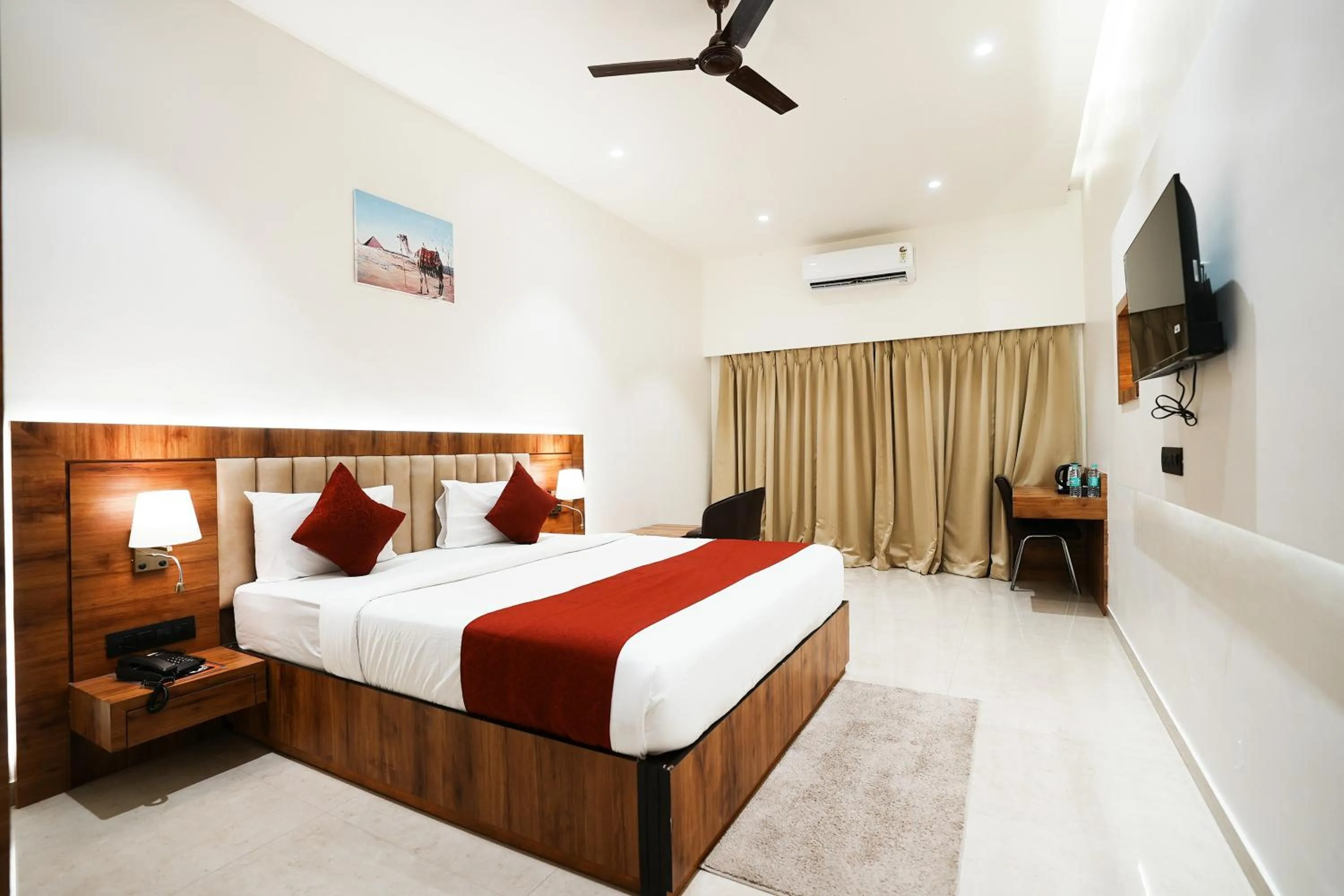 Bed in Madhav Residency Hotel & Banquet, Kalyan, Mumbai