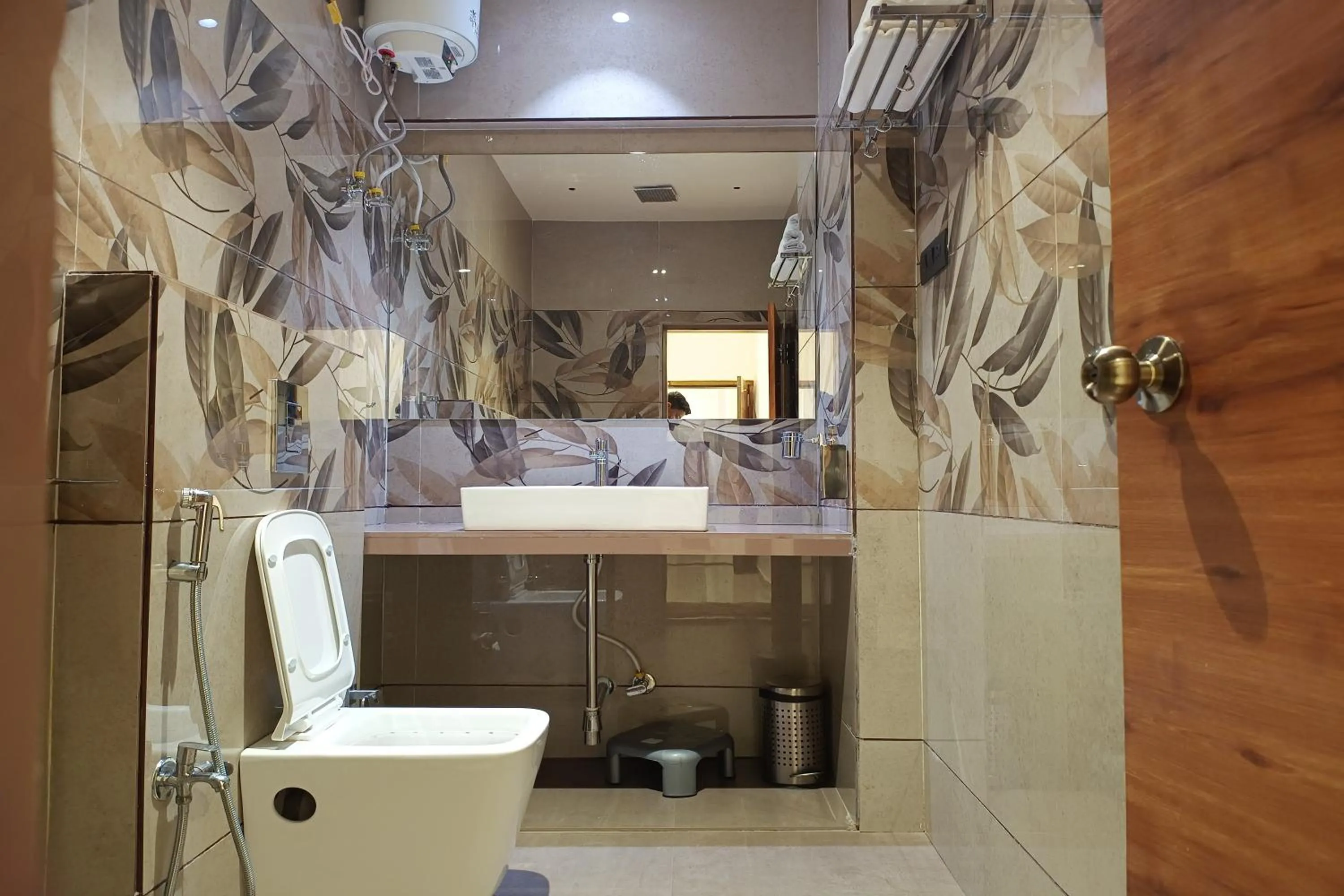 Bathroom in Madhav Residency Hotel & Banquet, Kalyan, Mumbai
