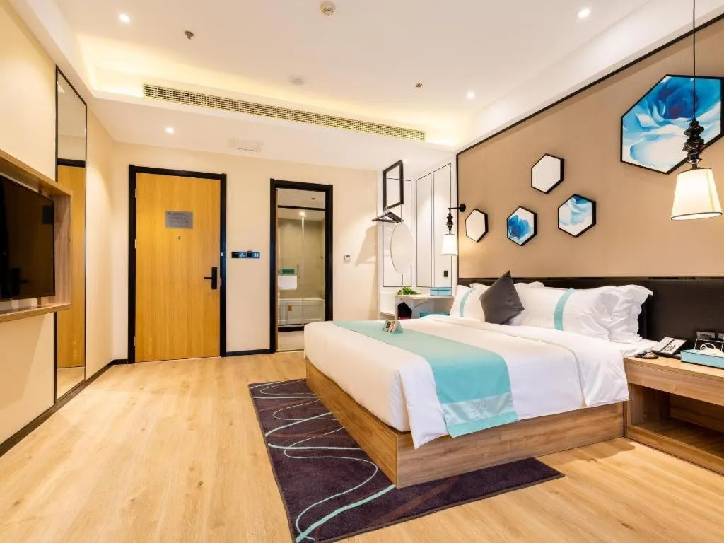 Bed in Xana Lite Tianjin Ninghe Trade Development Zone