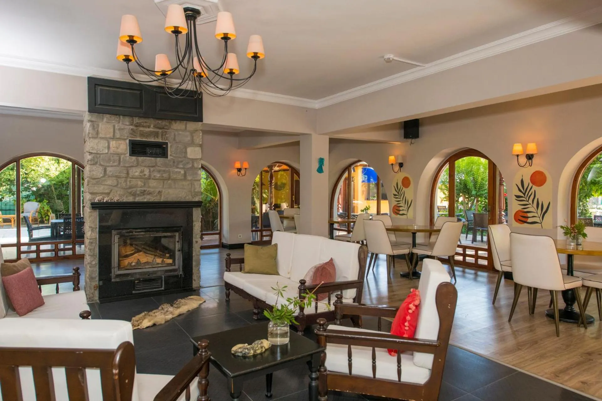 Property building in Akkent Garden Hotel