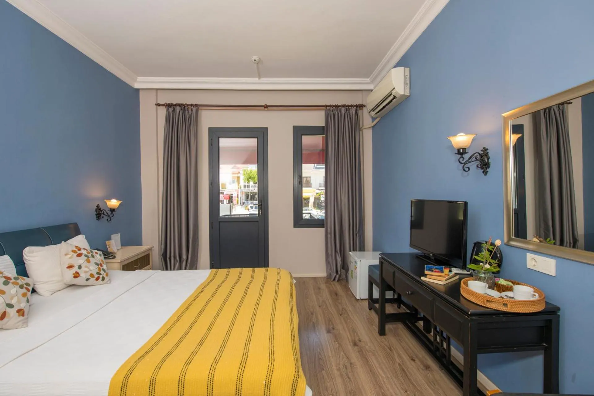 Bed in Akkent Garden Hotel