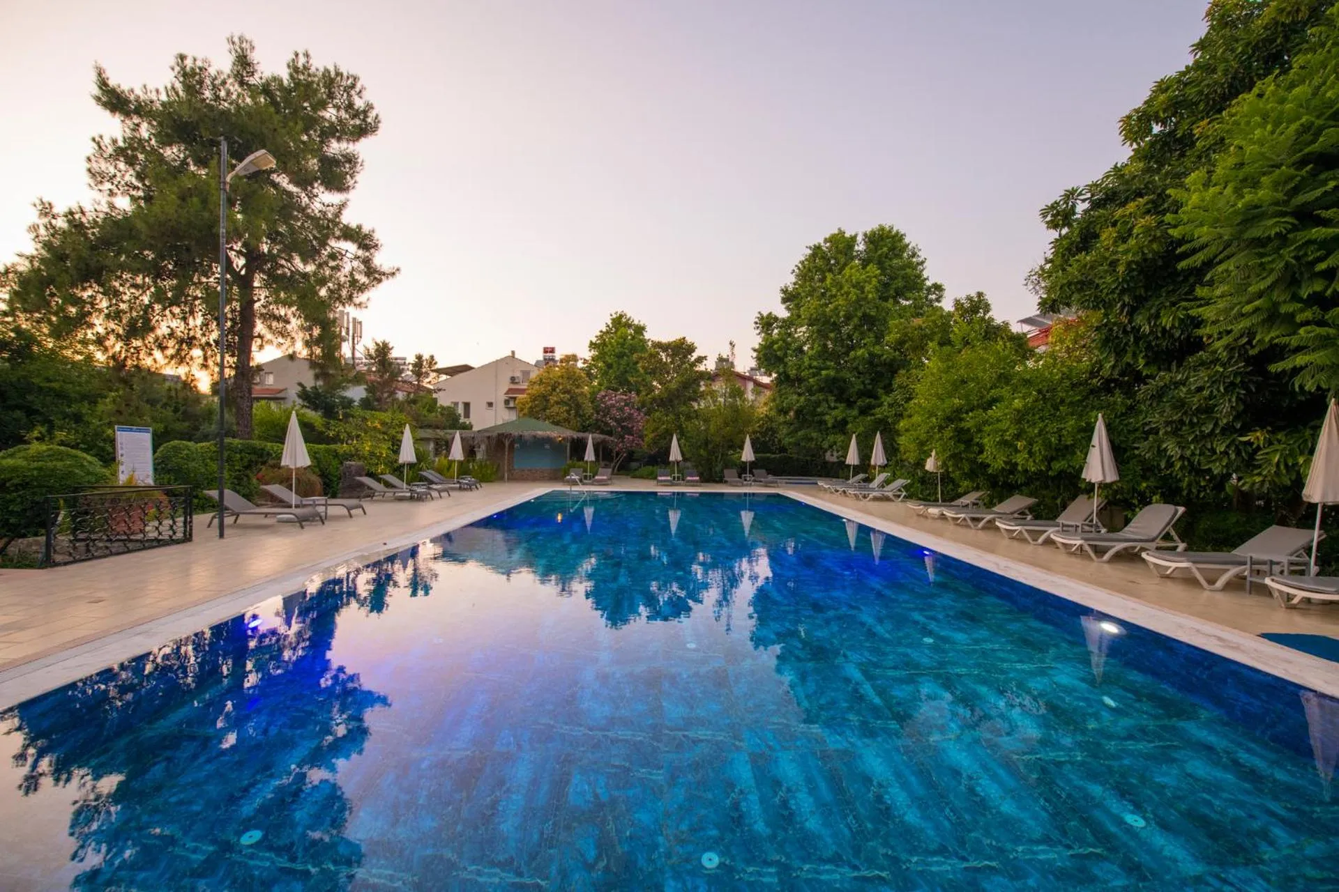 Swimming pool in Akkent Garden Hotel